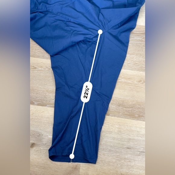 Jaanuu Navy Scrub Pant Drawstring Elastic Waist Size 3XL - Picture 4 of 9